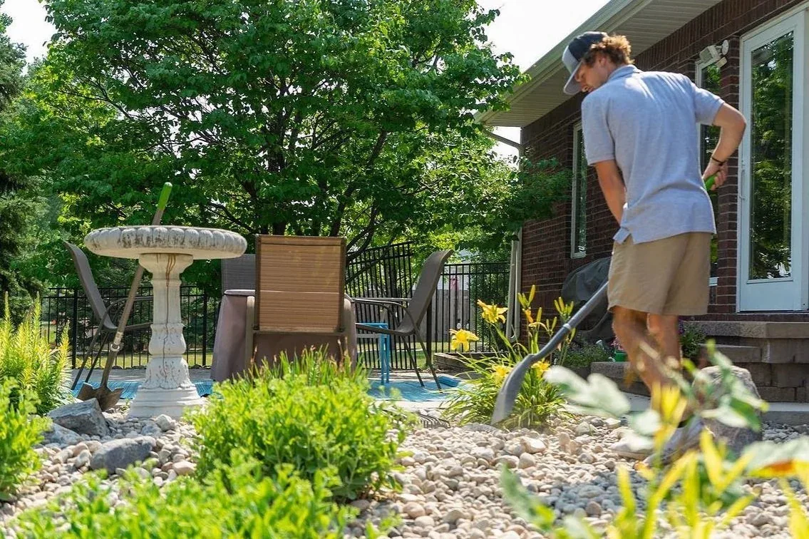 Landscape bed refresh